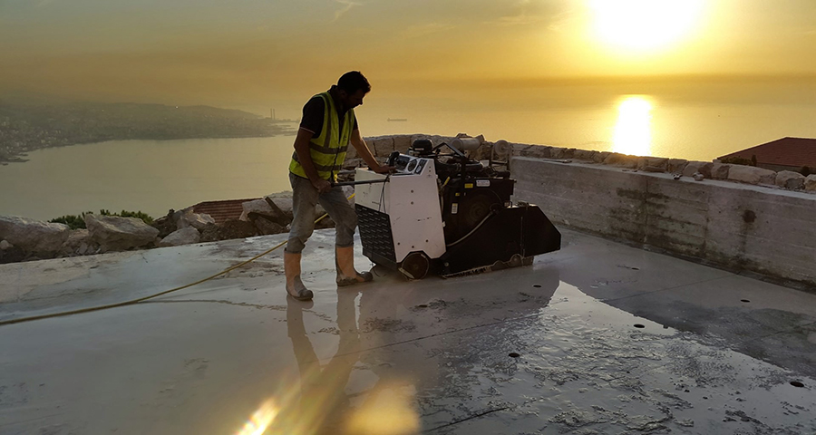 Asfalt kesme, beton kesme, yer kesme